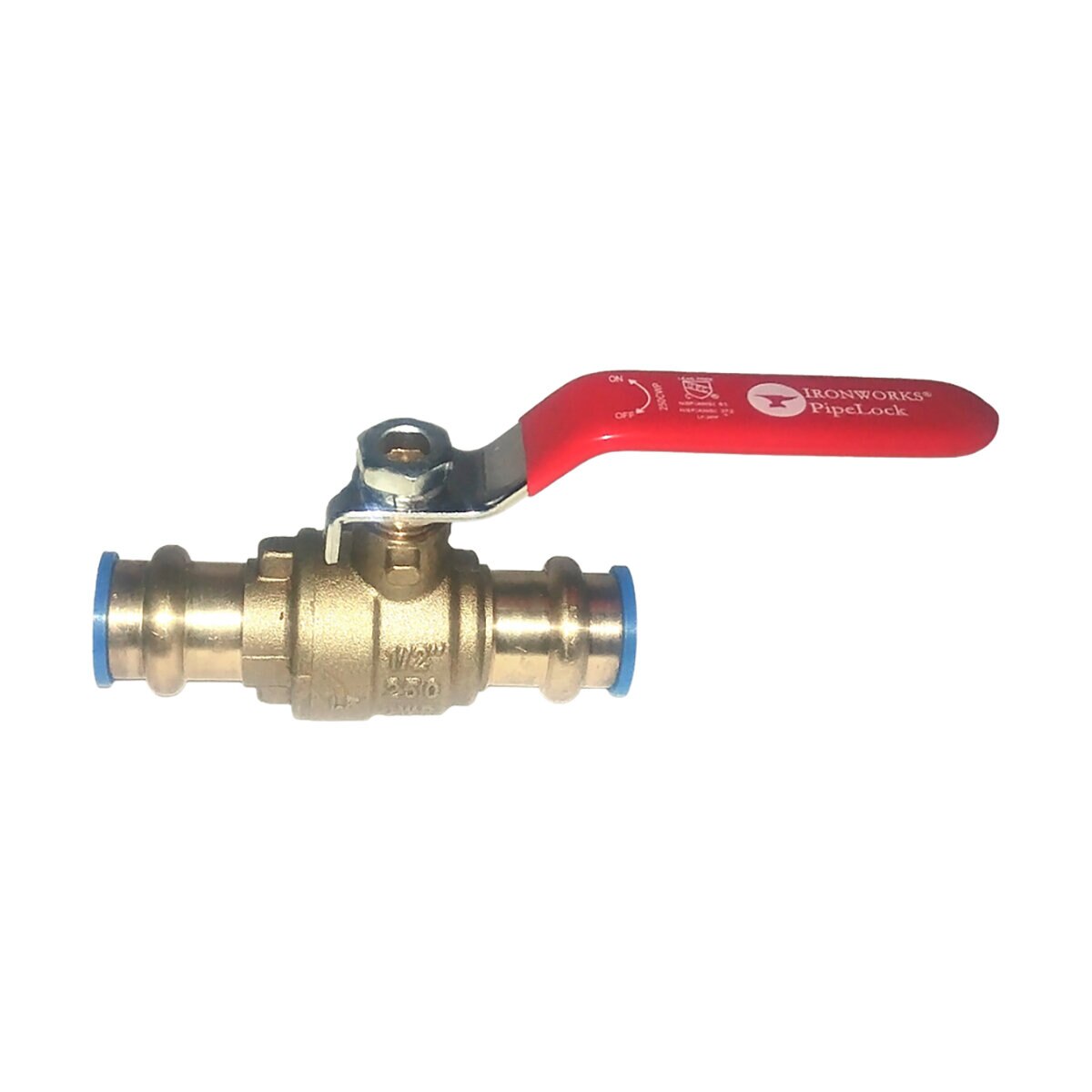 Ironworks PipeLock Copper 1/2in Pro Press Ball Valve | SiteOne US