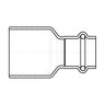 Ironworks PipeLock Copper 1in x 3/4in Pro Press Bushing Reducer