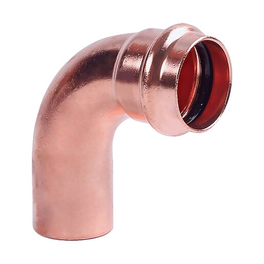 Ironworks PipeLock Copper 3/4in Pro Press 90掳 Street Elbow | SiteOne US