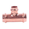 Ironworks PipeLock Copper 1in x 1in x 3/4in Pro Press Tee Reducer PxPxP