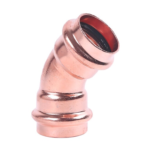 Ironworks PipeLock Copper 3/4in Pro Press 45掳 Elbow | SiteOne US