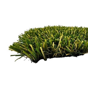TMG CALIFC75 Synthetic Turf High Traffic Landscape 75 oz. Face Weight 1.5 in. Natural Blend Blades Green/Tan Thatching