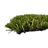 TMG CALIFC75 Synthetic Turf High Traffic Landscape 75 oz. Face Weight 1.5 in. Natural Blend Blades Green/Tan Thatching