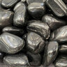 Bagged Ultra Polished Pebbles Black 1 - 2 in. (20 lb. Bag)