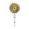 Spinfinity Wind Spinner w/ Tail Attachment Mandala Floral Mini Set 6-1/2 in.