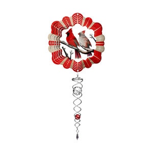 Spinfinity Wind Spinner w/ Tail Attachment Cardinals Mini Set 6-1/2 in.