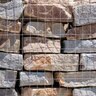 Building Stone Hoopers Creek Brown Ashlar Squares and Rectangles (Snapped)
