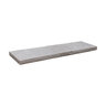 Cap Dove Gray Limestone Snapped 4 Sides 2 1/4 in. x 22 in. x 22 in.