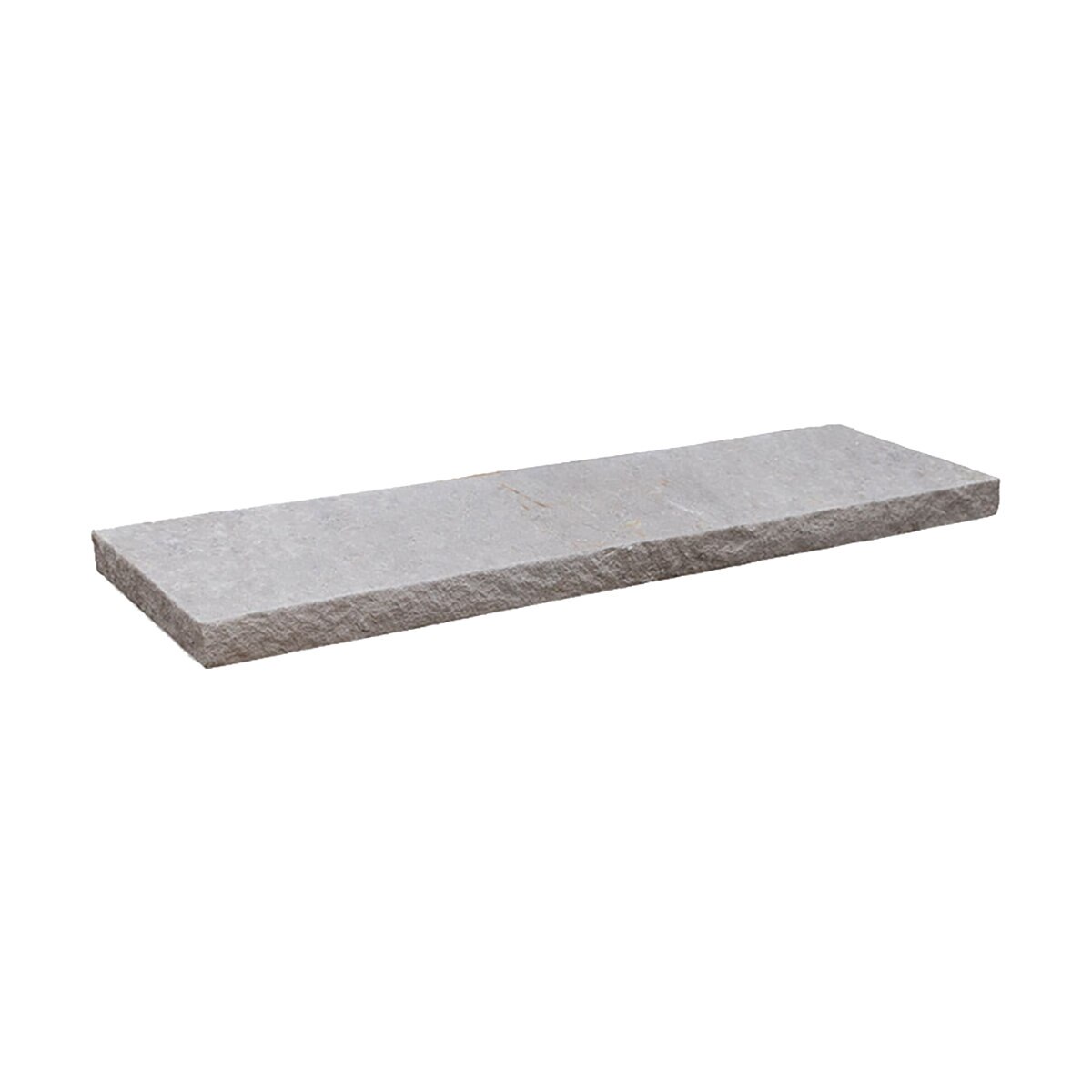 Cap Dove Gray Limestone Snapped 4 Sides 2 1/4 in. x 22 in. x 22 in ...