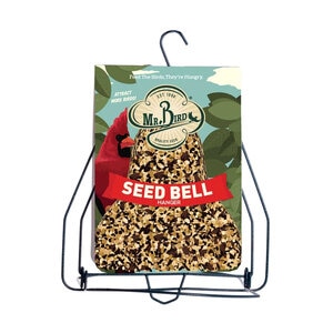 Mr. Bird Seed Bell Hanger Green 9-1/2 in. x 7 in.