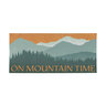 Evergreen Sassafras Switch Door Mat On Mountain Time 22 in. x 10 in.