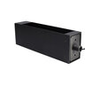 Structure and Tree Black Aluminum Modern Pathway Liught Bollard 3.5 Length 18.75 in. Tall 3 Watt 2700K LED