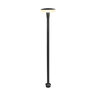 Structure and Tree Black Aluminum Modern Area Light 2.3 in. Hat 16 in. Stem 1 Watt 2700K LED