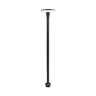 Structure and Tree Black Aluminum Modern Area Light 2.3 in. Hat 16 in. Stem 1 Watt 2700K LED