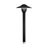 Structure and Tree Black Aluminum Area Light 5 in. Hat 13 in. Stem 3 Watt 2700K LED