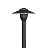 Structure and Tree Black Aluminum Area Light 5 in. Hat 13 in. Stem 3 Watt 2700K LED