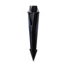 Structure and Tree Black Aluminum Modern Area Light 6.5 in. Lengtht 1' Wide 2 in. Deep 22' Tall No Lamp G4