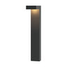 Structure and Tree Black Aluminum Modern Area Light 4 in. Hat 16 in. Stem 3 Watt 2700K LED
