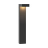 Structure and Tree Black Aluminum Modern Area Light 4 in. Hat 16 in. Stem 3 Watt 2700K LED