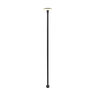 Structure and Tree Black Aluminum Modern Area Light 2.3 in. Hat 24 in. Stem 1 Watt 2700K LED