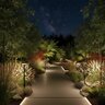 Structure and Tree Black Aluminum Modern Area Light 2.3 in. Hat 35 in. Stem 1 Watt 2700K LED