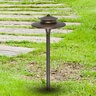 Elitco 9 diameter 24 tall path light antique brass