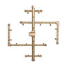 Warming Trends Crossfire 2.0 Brass Burner 17.75 in. x 15.5 in. 180K BTU NG and LP