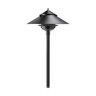 Vista PR-9216 Path Light Aluminum Black Finish 1.5W LED