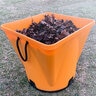 72 gal. Square Barrel w/ Snap-On Base and Rope Handles