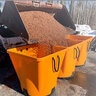 72 gal. Square Barrel w/ Snap-On Base and Rope Handles