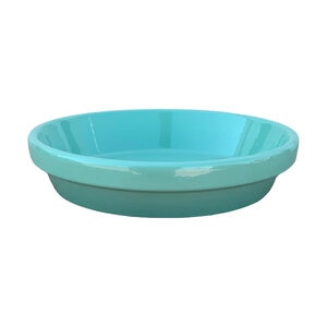 Powder-Coated Saucer Sage Green 8 in.