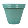 Powder-Coated Standard Pot Sage Green 4-1/2 in.
