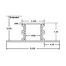 Stegmeier Adj Hgt Paver Drain Down Adapter