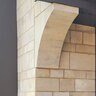 Slab Aged Parchment Limestone 4 in.