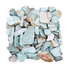 Bagged Turquoise Stone Pebbles 1 - 2 in. (1/2 cu.ft.bag)