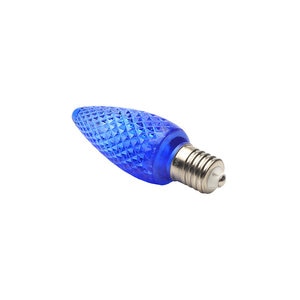 Equipt Holiday C9 Faceted Bulb Blue LED (Sold by the Bag)
