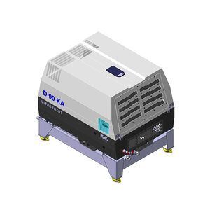 ELGi D90 Skid-Mount Rotary Screw Compressor