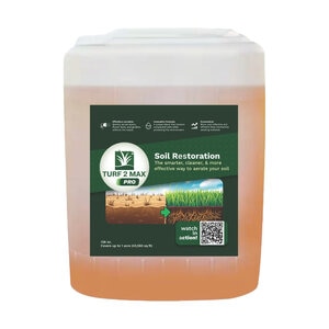 Turf 2 Max Pro Soil Restoration Surfactant 5 gal. Jug (QGCY)
