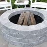 Unilock Sunset Round Fire Pit Block Only Limestone (per kit)