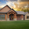 Building Stone Oklahoma Brown (4 in. Chopped) 8 in. Thick