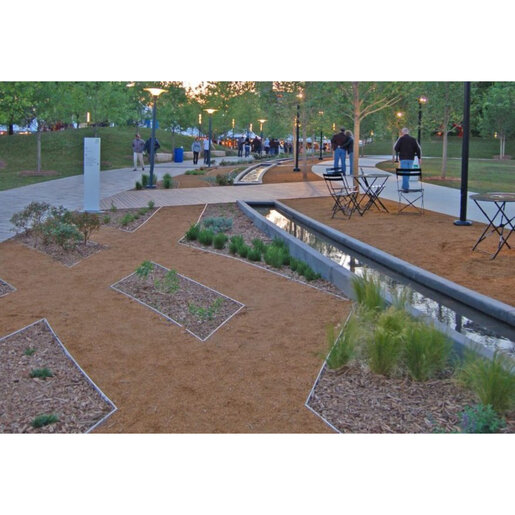 Permaloc CleanLine X-Large Aluminum Landscape Edging Black Duraflex 3/16 in. x 5 in. x 16 ft.