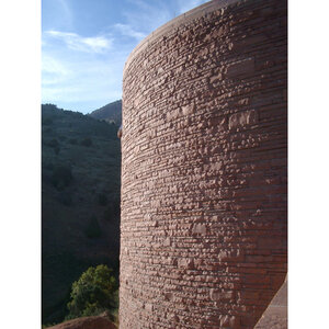 Building Stone Lyons Red Strip (4 in. Snapped) 2 - 8 in. Thick