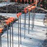Osha Approved Rebar Cap Flat Top Orange