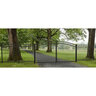 Independence Fence Gate Black Post 2 in. SQ x 70 in.