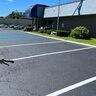 USSC Regular-Dry Water-Based Traffic Marking Paint Handicap Blue - 5gal.
