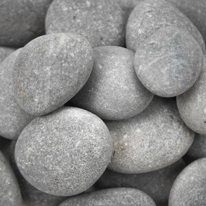 Bagged Nile Gray Pebbles 1 1/4 - 2 1/2 in. (3 - 6 cm) (40 lb. Bag)