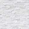 Ledger Panel Arctic White Multi Finish Corner 6 in. x 18 in. 