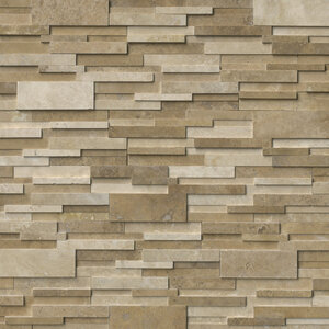 Ledger Panel Casa Blend 3D Multi Finish Flats 6 in. x 24 in. (6 pc./box)