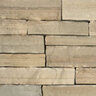 Sawn Thin Veneer Tennessee Variegated Brown Rubble Corners