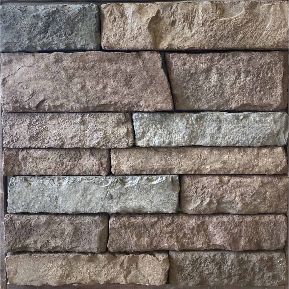 Foster Rock Veneer Classic Ledgestone VA Blend flats big box (100 sq ...